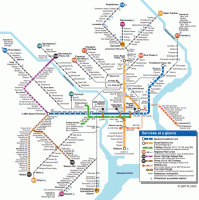 Philadelphia Subway System Map