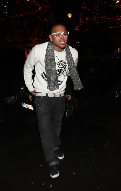 Chris Brown = White Geek